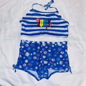 Juicy Couture Blue Bikini Set
